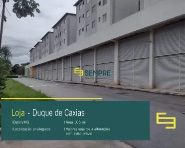 Ponto Comercial para alugar, 105m² no Duque de Caxias, Betim