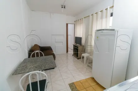 Flat com 1 Quarto para alugar, 28m² no Consolação, São Paulo