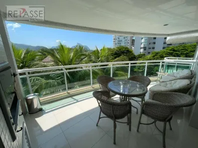 Apartamento com 3 Quartos para alugar, 127m² no Barra da Tijuca, Rio de Janeiro