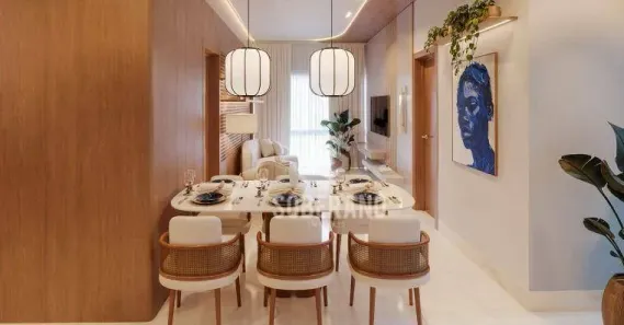 Apartamento com 1 Quarto à venda, 40m² no Ponta do Seixas, João Pessoa