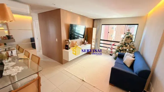 Apartamento com 2 Quartos para alugar, 60m² no Guararapes, Fortaleza