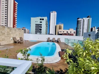 Apartamento com 1 Quarto para alugar, 30m² no Manaíra, João Pessoa