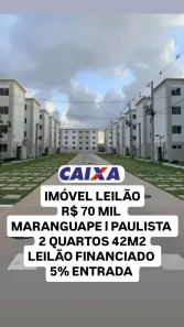 Apartamento com 2 Quartos à venda, 42m² no Maranguape I, Paulista