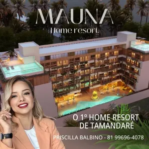 Apartamento com 1 Quarto à venda, 20m² no Tamandaré, Tamandaré