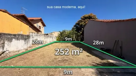 Lote/Terreno à venda, 252m² no Canellas City, Iguaba Grande