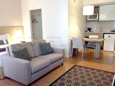 Flat com 1 Quarto para alugar, 38m² no Itaim Bibi, São Paulo