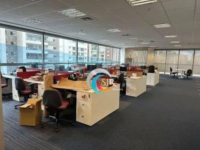 Sala Comercial para alugar, 533m² no Cidade Monções, São Paulo
