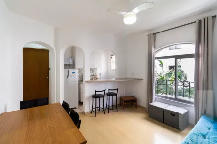 Apartamento com 1 Quarto para alugar, 40m² no Santa Cecília, São Paulo