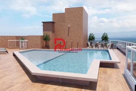 Apartamento com 2 Quartos à venda, 74m² no Guilhermina, Praia Grande