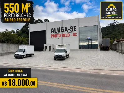 Galpão/Depósito/Armazém para alugar, 550m² no , Porto Belo
