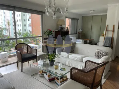 Apartamento com 3 Quartos à venda, 141m² no Brooklin Paulista, São Paulo