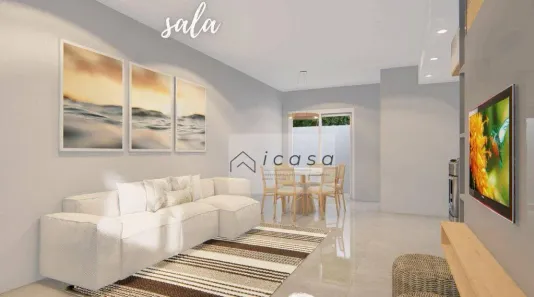 Casa de Condomínio com 2 Quartos à venda, 80m² no Estância Balneária Hawai, Caraguatatuba