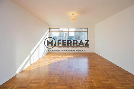 Apartamento com 3 Quartos para alugar, 147m² no Jardim Paulistano, São Paulo