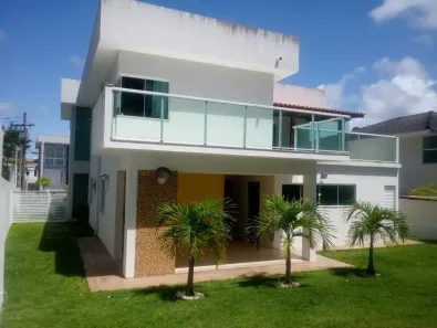 Casa de Condomínio com 4 Quartos para venda ou aluguel, 250m² no Alphaville (Abrantes), Camaçari
