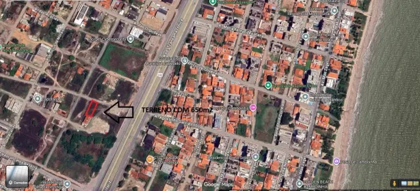 Lote/Terreno à venda, 650m² no Recanto do Poço, Cabedelo