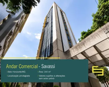 Imóvel Comercial para alugar, 144m² no Savassi, Belo Horizonte