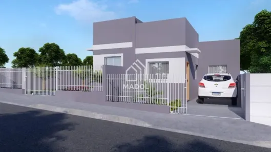 Casa com 2 Quartos à venda, 50m² no Uvaranas, Ponta Grossa