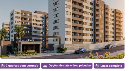 Apartamento com 2 Quartos à venda, 49m² no Vinhais, São Luís