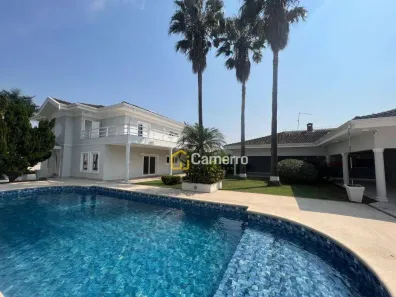 Casa de Condomínio com 4 Quartos para alugar, 534m² no Vale das Paineiras, Americana