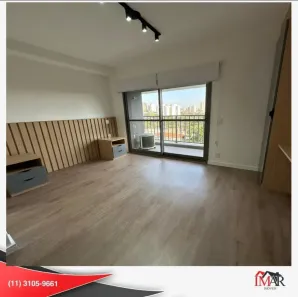 Apartamento com 1 Quarto para alugar, 22m² no Jardim Aurélia, São Paulo