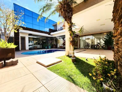 Casa de Condomínio com 5 Quartos para venda ou aluguel, 377m² no Esperança, Londrina