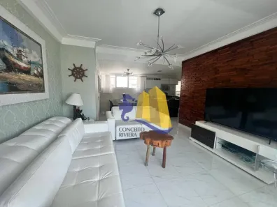 Apartamento com 3 Quartos para alugar, 133m² no Riviera, Bertioga