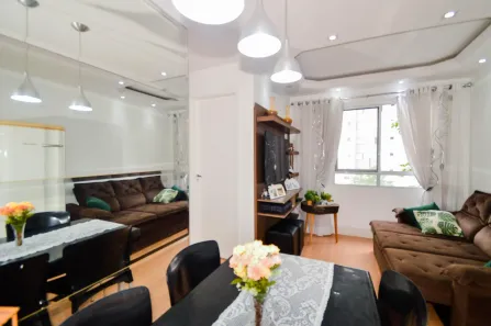 Apartamento com 2 Quartos para alugar, 44m² no Vila Augusta, Guarulhos
