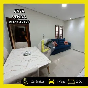 Casa com 2 Quartos à venda, 76m² no Cerâmica, São Caetano do Sul