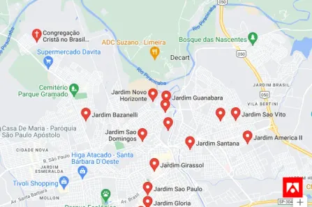 Lote/Terreno à venda, 161m² no Jardim da Balsa I, Americana