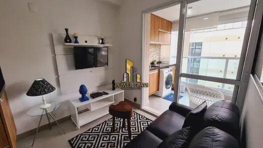 Apartamento com 1 Quarto para alugar, 40m² no Brooklin Paulista, São Paulo