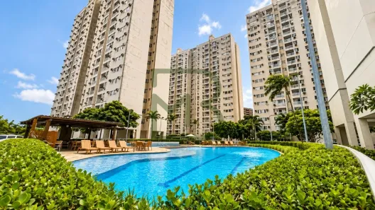 Apartamento com 3 Quartos para alugar, 89m² no Pitimbu, Natal