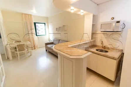 Flat com 1 Quarto para alugar, 34m² no Itaim Bibi, São Paulo