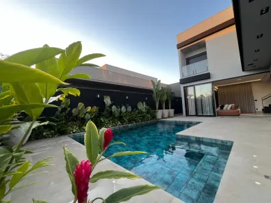Casa de Condomínio com 3 Quartos à venda, 269m² no Parque Franville, Franca