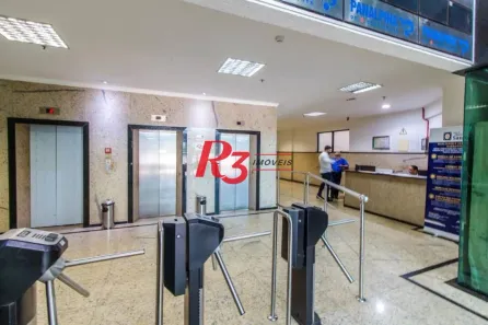 Sala Comercial para alugar, 90m² no Vila Mathias, Santos