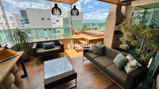Cobertura com 3 Quartos para alugar, 168m² no Patrimônio, Uberlândia