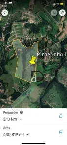Lote/Terreno à venda, 394000m² no Pinheirinho, Itu