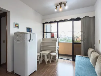 Apartamento com 1 Quarto para alugar, 40m² no Paraíso do Morumbi, São Paulo