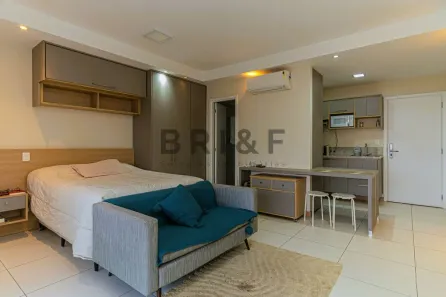 Apartamento com 1 Quarto para venda ou aluguel, 41m² no Brooklin Paulista, São Paulo