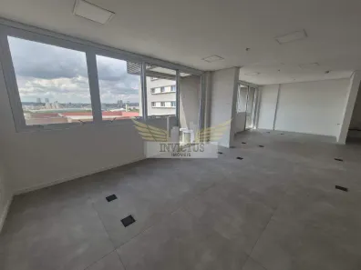 Sala Comercial para alugar, 66m² no Novo Homero Thon, Santo André