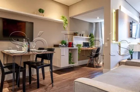 Flat com 1 Quarto à venda, 32m² no Cidade Monções, São Paulo