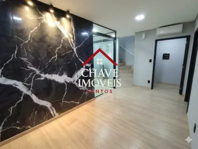 Sala Comercial à venda, 254m² no Vila Mathias, Santos
