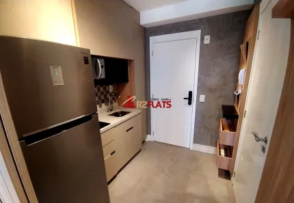Flat com 1 Quarto para alugar, 25m² no Indianópolis, São Paulo