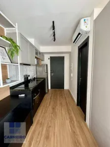 Apartamento com 1 Quarto para alugar, 24m² no Vila Firmiano Pinto, São Paulo