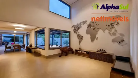 Casa de Condomínio com 5 Quartos para alugar, 600m² no Alphaville - Lagoa dos Ingleses, Nova Lima