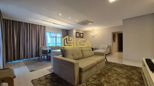 Apartamento com 3 Quartos para alugar, 207m² no Pompéia, Santos