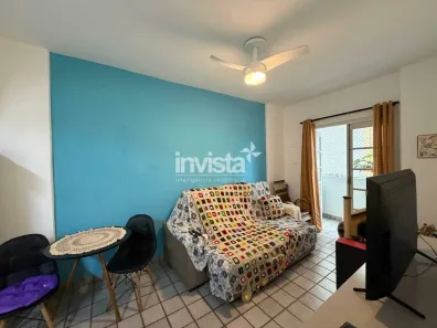Apartamento com 1 Quarto à venda, 44m² no Gonzaga, Santos