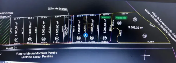 Lote/Terreno à venda, 1000m² no Delfinópolis, Delfinópolis