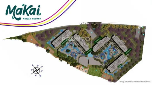 Apartamento com 1 Quarto à venda, 29m² no Centro, Ipojuca