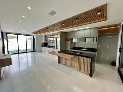 Casa de Condomínio com 4 Quartos à venda, 210m² no Jardins Nápoles, Senador Canedo