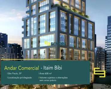 Imóvel Comercial para alugar, 608m² no Itaim Bibi, São Paulo